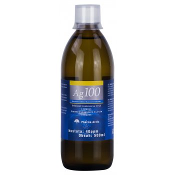 Pharma Activ Koloidní stříbro Ag100 40ppm 500 ml