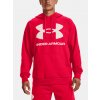 Pánská mikina UA Rival Fleece Big Logo HD Mikina Under Armour Červená