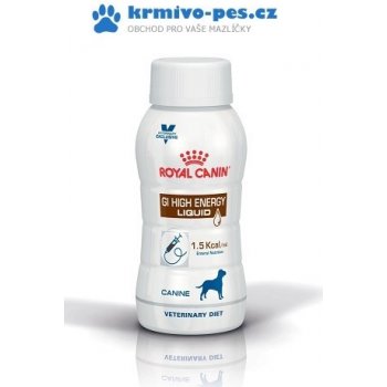 Royal canin Veterinary Diet Dog liquid GI High Energy 3 x 200 ml