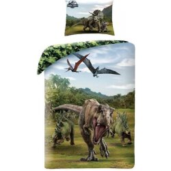 Halantex Dinosauři Jurský park T-Rex II bavlna 140x200 70x90