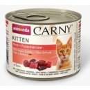 Krmivo pro kočky CARNY Kitten hovězí krůta 0,4 kg