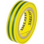 Solight Elektroizolační páska 15 mm x 0,13 mm x 10 m žlutozelená AP01 – Zboží Mobilmania