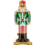 PartyDeco BALÓNEK fóliový Louskáček samostojný 34x85cm – Zboží Dáma