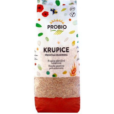 PRO BIO Krupice pšeničná celozrnná 400 g