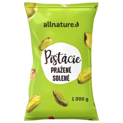 Allnature Pistácie solené 1000 g – Zboží Dáma