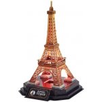 CUBICFUN 3D puzzle Svítící Eiffelova věž 51 ks – Zboží Dáma