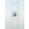 DT GLASS Odlivka výšky 90 mm s fotbalovým míčem v lůžku 2 x 50 ml