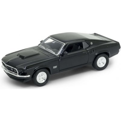 Welly Ford Mustang Boss 429 1969 černá 1:34 – Zbozi.Blesk.cz
