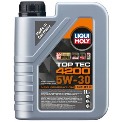 Liqui Moly 3706 TOP TEC 4200 5W-30 1 l – Zbozi.Blesk.cz