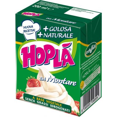 Trevalli Hoplá Krém slazený rostlinný 26% 200 ml – Zbozi.Blesk.cz