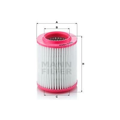 MANN-FILTER C1652 pro vozy AUDI – Hledejceny.cz