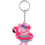 Přívěsek na klíče Jiri Models 3D Prasátko Peppa/Peppa pig guma 10 cm na kartě – Zboží Mobilmania