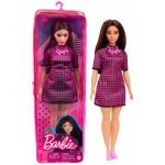 Barbie ModelkabČerno-Růžové Kostkované Šaty – Sleviste.cz