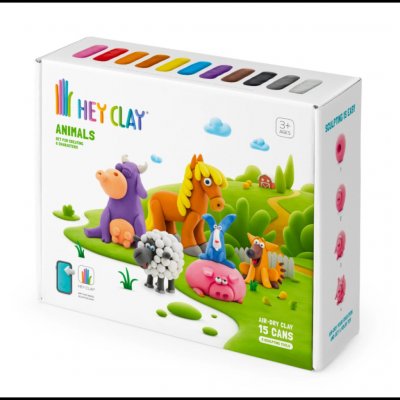 TM Toys Hey Clay Zvířata – Zbozi.Blesk.cz