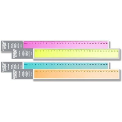 Sakota 259844 pravítko ohebné 30 cm mix barev – Zboží Živě
