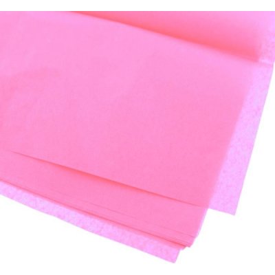 Hedvábný balicí papír tenký, neonově růžový 65x50cm – Zboží Mobilmania
