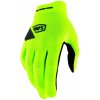 Rukavice na kolo 100% Ridecamp Gel LF fluo