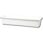 Nohel Garden Truhlík GLORIA plastový bílý 50 cm – Sleviste.cz
