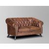 Pohovka Askont Chesterfield Bristol 2M Tabaco 13