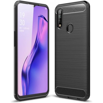 Pouzdro IZMAEL Carbon Bush TPU Oppo A31 pro Oppo A31 černé