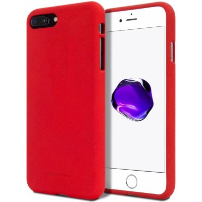 Mercury Soft Feeling Apple iPhone 5 / 5S / SE červené