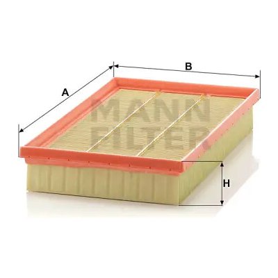 MANN FILTER Vzduchový filtr C 31 104 – Hledejceny.cz