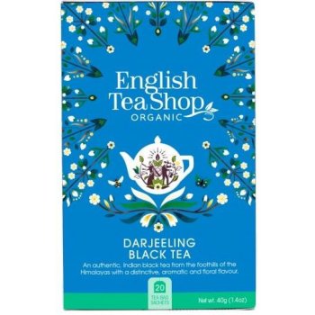 English Tea Shop DARJEELING Černý Čaj BIO 20 sáčků