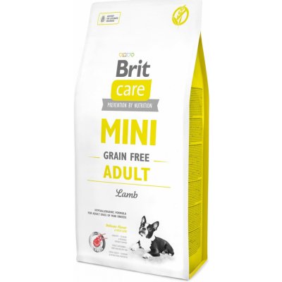 Brit Care Mini Grain-free Adult Lamb 7 kg – Zbozi.Blesk.cz