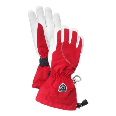 Hestra Heli Ski Women 5 Rod/Offwhite – Hledejceny.cz