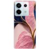 Pouzdro a kryt na mobilní telefon iSaprio - Pink Blue Leaves - Xiaomi Redmi Note 13 Pro 5G / Poco X6 5G