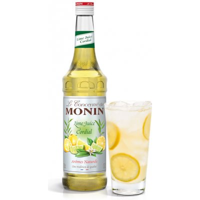 Monin Le Concentré Lime Juice Cordial Limetková šťáva 0,7 l – Zbozi.Blesk.cz