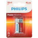 Philips PowerLife 9V 1ks 6LR61P1B/10 – Zboží Mobilmania