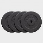 Gorillasports set cementových poplastovaných kotoučů 2x10kg a 2x5 kg 31 mm – Hledejceny.cz