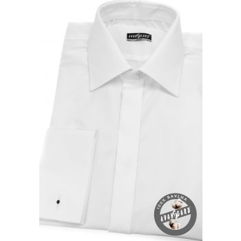 košile model slim BaSTIDUX 170 mat Bílá