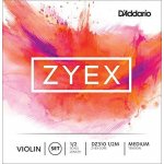 D'Addario Zyex Violin String Set 1/2 Scale Medium Tension