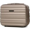 Kosmetický kufřík Worldline 628 Cestovní kosmetický kufřík ABS 15l zlatá/champagne