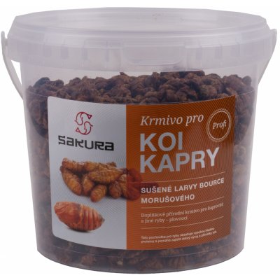 Sakura Sušené larvy bource morušového 5 l, 1300 g – Hledejceny.cz