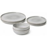 Clay jídelní keramická sada Shadow pro 2 osoby šedá 6 ks – Zbozi.Blesk.cz
