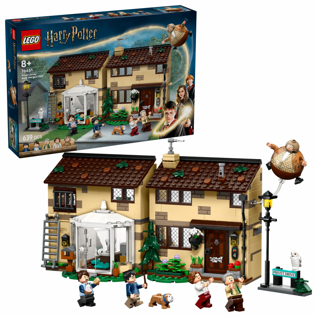 LEGO Harry Potter™ 76451 Zobí ulice Návštěva tety Marge