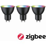 Paulmann LED GU10 4,8W 350lm ZigBee černá 3 ks 29153 – Hledejceny.cz