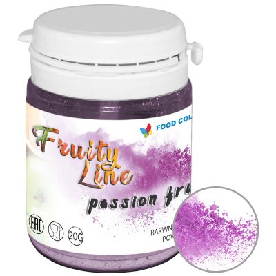 Food Colours Přírodní prášková barva FruityLine Passion Fruit 20 g – Hledejceny.cz