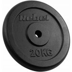 REBEL ACTIVE Závaží litinová 20 kg otvor 31 mm – Zboží Dáma