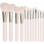 Mimo Makeup Brush Set Pink 12 ks sada štětců – Zboží Mobilmania