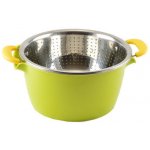 Perfect Home Cedidlo s miskou, 26cm, zelená, 14319 – Hledejceny.cz