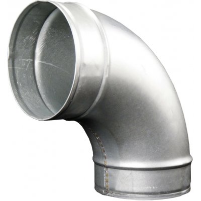 Dalap Kovové koleno pro kruhové potrubí 90 st. x 125 mm – Hledejceny.cz