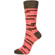 Bavlněné ponožky BEATA růžové