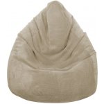 Toffel Sedací vak maxi comfort plyš 125x95 cm béžová – Zboží Dáma