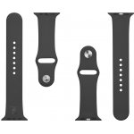Tactical 488 silikonový řemínek pro Apple Watch 1/2/3/4/5/6/SE, 42/44mm, černá 2445848 – Zboží Mobilmania