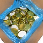 JaHan Víčko na sklenici na med TO 82 - plástev - zlaté - plástev - bedna 700 ks – Zboží Dáma