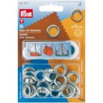 Průchodky PRYM kovové 11mm nikl s podložkou – Hledejceny.cz